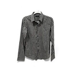 ⭐️ NWT Theory “Rammy NP Ombre Gingham” Men’s Shirt – Size XS ⭐️